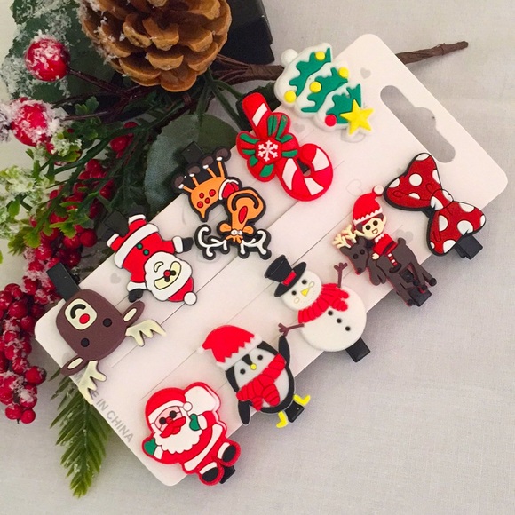 ๐50% OFF/3+...10pcs set Children's Christmas Hairclips - Picture 3 of 15